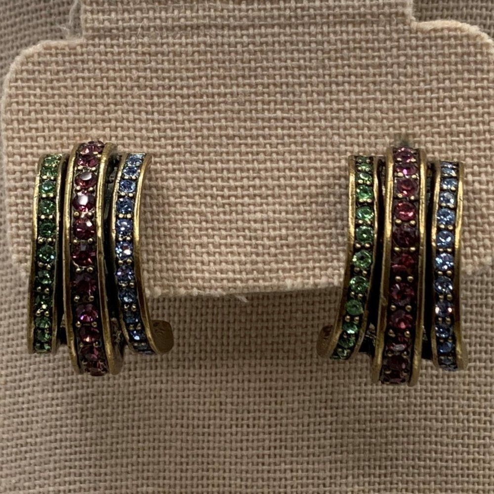 Heidi Daus Crystal Hoops